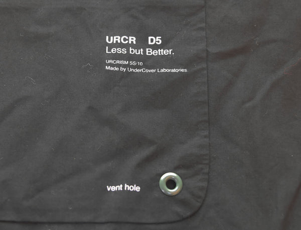アンダーカバー UNDERCOVER 10ss less but better 2010ss デッドストック NOS E4407 3 長袖シャツ ブラック 103MT-2875