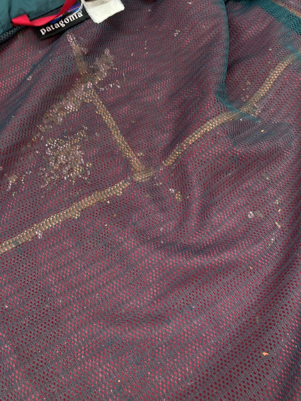 パタゴニア Patagonia MOUNTAIN JACKET マウンテン ジャケット ダブルジップ ストーム パーカー アウトドア アウター 赤 ジャケット ロゴ レッド Mサイズ 104MT-2196