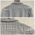 【曜日割引対象外】 ヴィンテージ vintage 50's 60's TULANE Sportswear オープンカラー 開襟 長袖シャツ ブルー Mサイズ 201MT-4366 VB