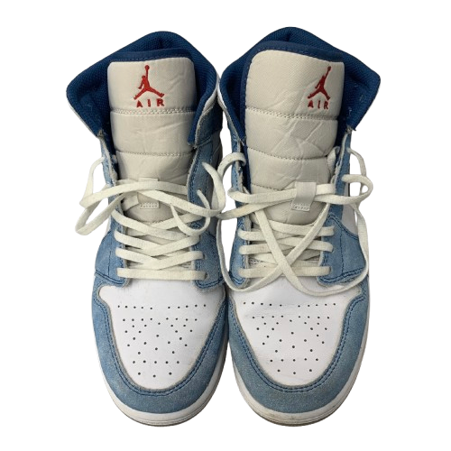 ナイキ NIKE AIR JORDAN 1 MID SE HYPER ROYAL DN3706-401 メンズ靴 スニーカー ブルー 27.0cmサイズ 201-shoes1485