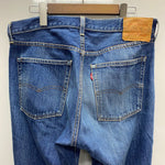 【曜日割引対象外】 リーバイス Levi's 66501 USA製 復刻 ダブルネーム デニム ブルー W34 L36サイズ 201MB-1039 VB