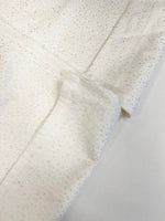 エイミーイストワール EIMY ISTOIRE drop pattern デニムパンツ ドロップパターン ラインストーン ビジュー ハイウエスト ワイド ホワイトデニム デニム ホワイト Mサイズ 101LB-31