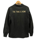 ヴィンテージ vintage 90's 90年代 Larry LaBonte EARTH WARRIOR THE TIME IS NOW. ラリーラボンテ 写真家 アートT MADE IN USA アメリカ製 ロンT ブラック Lサイズ 101MT-5188
