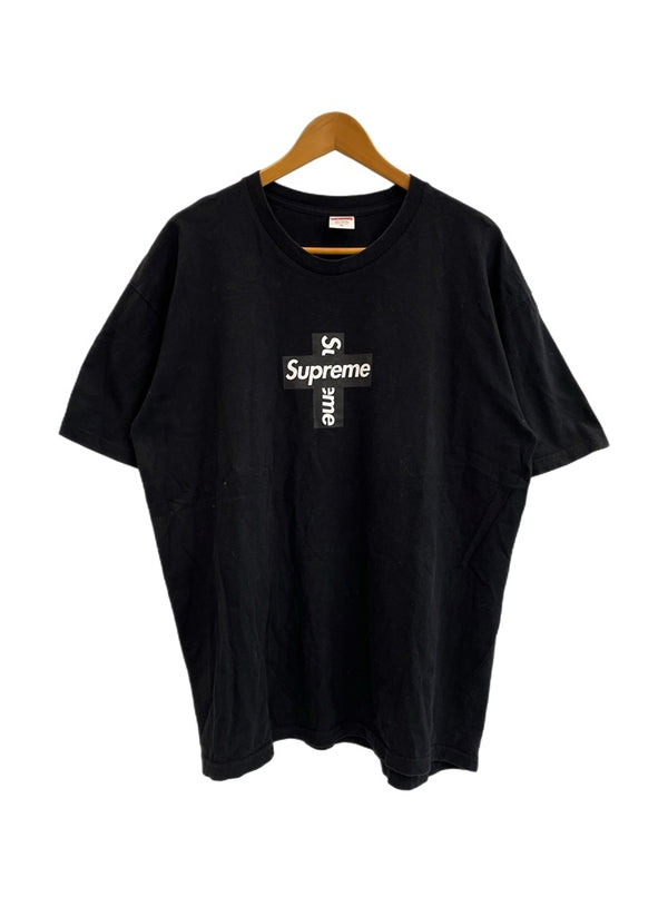 シュプリーム SUPREME Cross Box Logo Tee BLK クロスボックスロゴ Tシャツ 黒 XL Tシャツ ブラック 101MT-5253