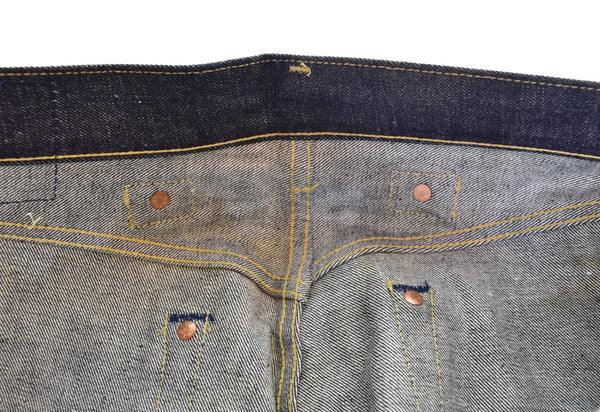 リーバイス Levi's 702XX DEAD STOCK デッドストック 日本製 復刻 702 LVC LEVI'S VINTAGE BIG E 30's MODEL 99年製 90年代 90's 90s デニム ブルー W33L36 103MB-600