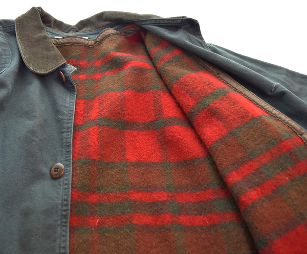 エルエルビーン L.L.Bean 80s ハンティングジャケット カバーオール ウールライナー付き 80's ジャケット グリーン 103MT-3353