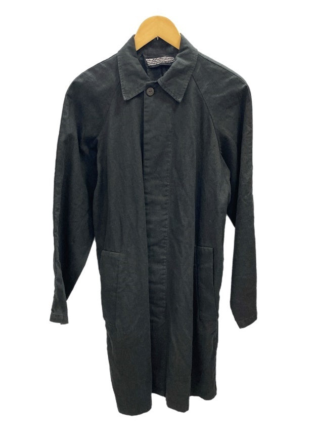 ノンタイプ Non-type LAB COAT ステンカラー コート リネン コットン コート ブラック Sサイズ 101MT-2644 |  古着通販のドンドンサガール