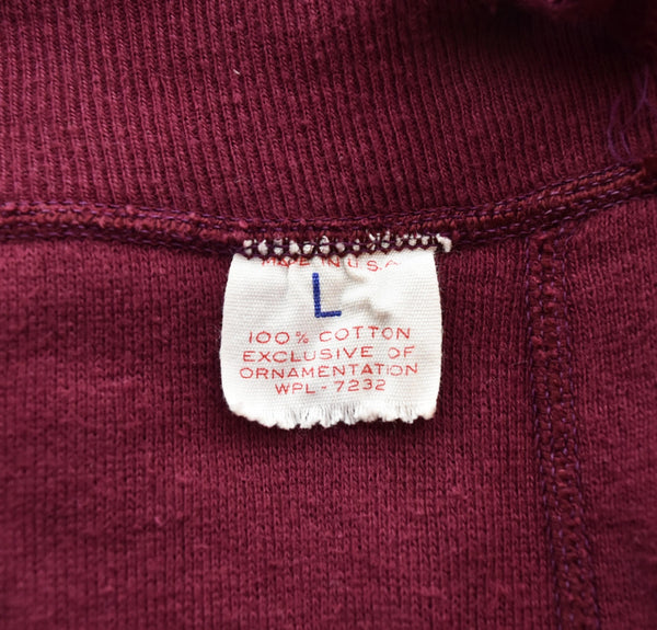 ラッセル アスレチック RUSSELL ATHLETIC 50's 60's サイズタグ 前期型 えんじ スウェット パンツ カプセル VINTAGE ヴィンテージ 50年代 60年代  ボトムスその他 ワインレッド Lサイズ 103MB-621
