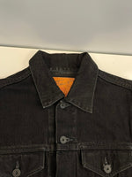 バーガスプラス BURGUS PLUS デニムジャケット Gジャン ブラックデニム Lot 71955BK サイズ36 ジャケット ブラック 101MT-4598