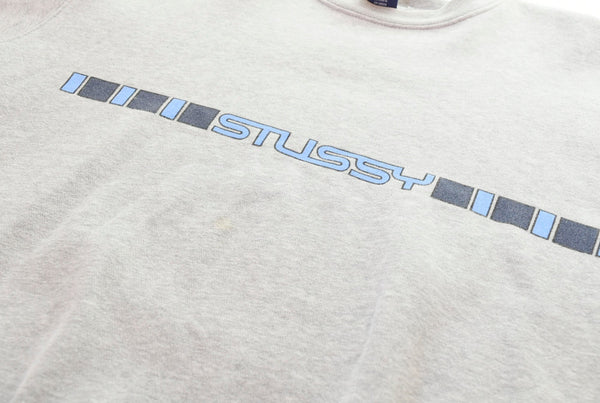 ステューシー STUSSY 90’s OLD STUSSY 紺タグ Sweatshirt Crewneck スウェット グレー Mサイズ 103MT-829