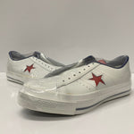 【曜日割引対象外】 コンバース CONVERSE 90's ONE STAR OX 日本製 US7 デッドストック メンズ靴 スニーカー ホワイト 25.5cmサイズ 201-shoes1130 VB