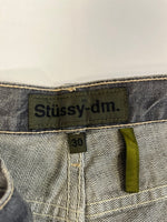 ステューシー STUSSY USA製 stussy-dm. ジーンズ  デニム グレー サイズ30 101MB-730
