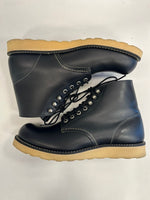 レッドウィング RED WING CLASSIC ROUND クラシックラウンドトゥ ワークブーツ 8165 USA製 メンズ靴 ブーツ ワーク ブラック 26.5cm 101sh-2242