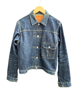 エヴィス EVISU デニムジャケット カモメ ペイント Lot1500 ジャケット 36サイズ 201MT-2767