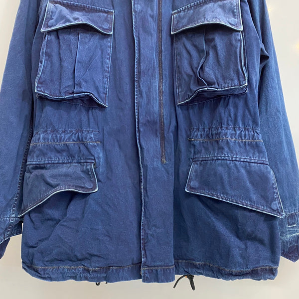 【曜日割引対象外】 キャピタル KAPITAL Kountry M-65 フィールドジャケット 藍染め ジャケット ネイビー 3サイズ 201MT-3568 VB