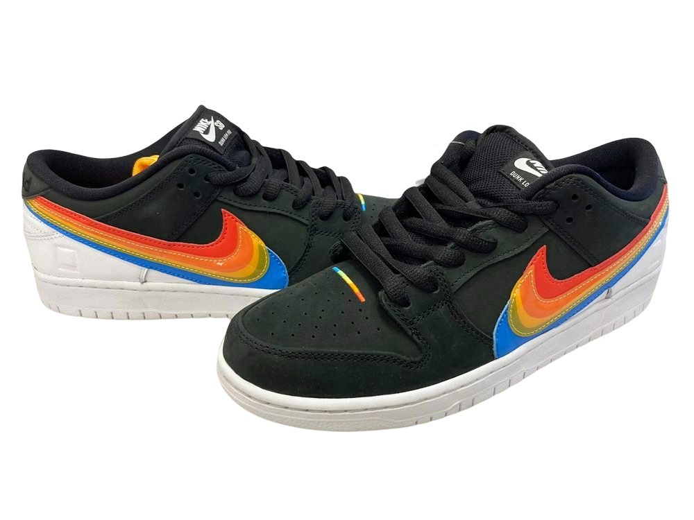 ナイキ NIKE SB DUNK LOW PRO QS POLAROID BLACK/WHITE-MULTI-COLOR