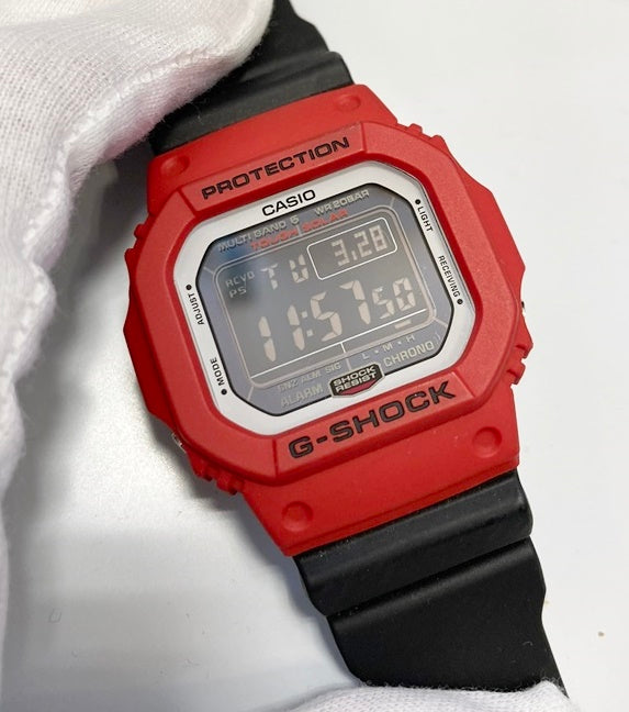 G-SHOCK GW-M5610RB腕時計 赤黒 - 腕時計(デジタル)