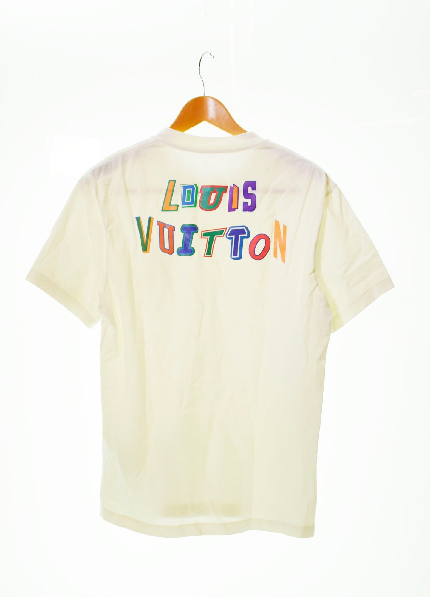 ルイ・ヴィトン LOUIS VUITTON NBA レタープリント 半袖Tシャツ 白 ...