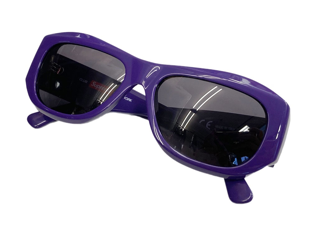 シュプリーム SUPREME Club Sunglasses クラブ サングラス パープル系 紫 眼鏡・サングラス サングラス 無地 パープル  101goods-91
