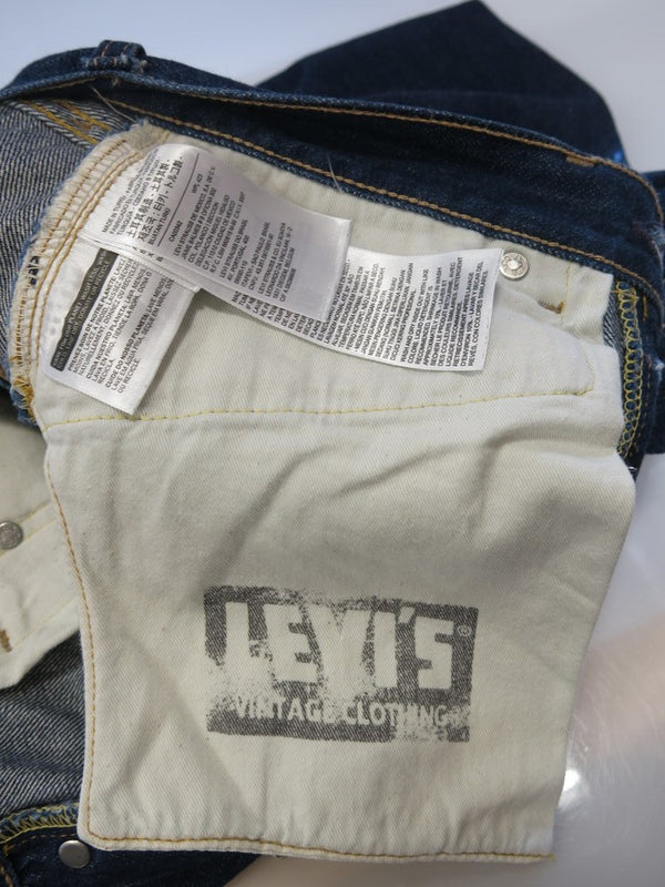 リーバイス Levi's LEVI’S VINTAGE CLOTHING 501XX ジーンズ 赤耳 ジーパン LVC 1966年モデル  66501-0135 デニム 無地 ブルー 101MB-34
