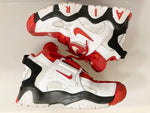 ナイキ NIKE AIR BARRAGE MID WHITE/UNIVERSITY RED エア バラージ ミッド ユニバーシティレッド ホワイト系 白 レッド系 赤 シューズ AT7847-102 メンズ靴 スニーカー レッド 27.5cm 101-shoes872