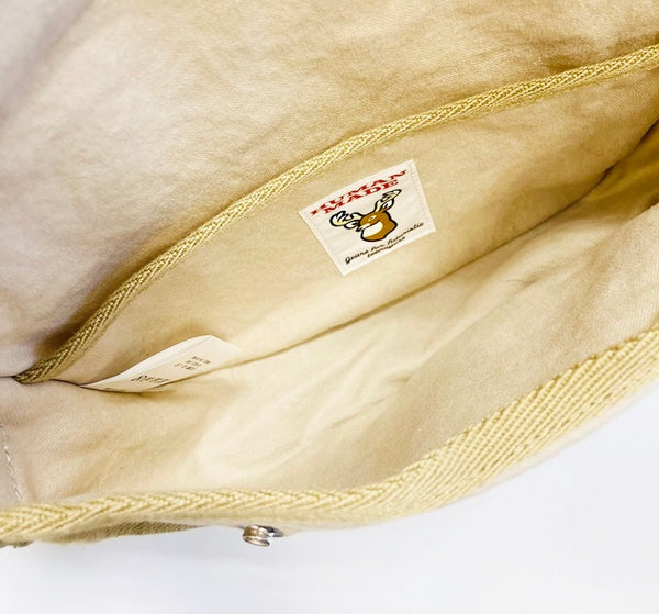 ヒューマンメイド HUMAN MADE Tool Bag Small WHITE ツールバッグ ショルダーバッグ   バッグ メンズバッグ その他 ロゴ ベージュ 101bag-109
