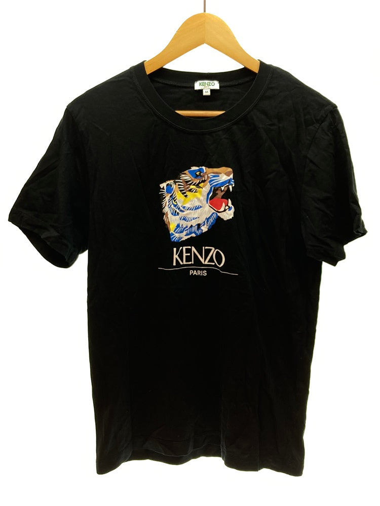 ケンゾー KENZO BTS Tiger Profile Tee 半袖 Tシャツ プリント トラ 虎 タイガー トップス クルーネック ブラック 黒  F865TS0274YR Tシャツ プリント ブラック Mサイズ 101MT-673 | 古着通販のドンドンサガール