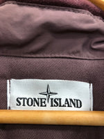 ストーンアイランド STONE ISLAND ダウンジャケット ジャケット ワンポイント ワインレッド Lサイズ 201MT-100
