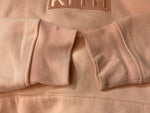キス KITH KITH CLASSIC LOGO WILLIAMS II HOODIE 刺繍ロゴ ボックスロゴ ピンク パーカー プルオーバー  パーカ ロゴ ピンク LLサイズ 101MT-582
