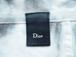 ディオール Dior ディオールオム Dior HOMME エディ期 デニム パンツ スリム 汚れ加工 ダメージ加工 ボトムス  イタリア製 デニム 総柄 グレー サイズ29 101MB-223