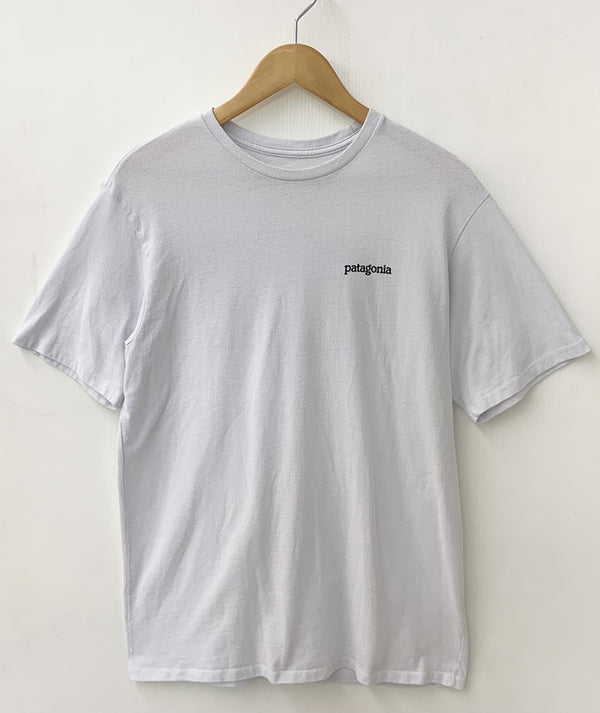 パタゴニア PATAGONIA バックロゴ 背面  Tee STY38501SP20 Tシャツ プリント ホワイト Sサイズ 201MT-345