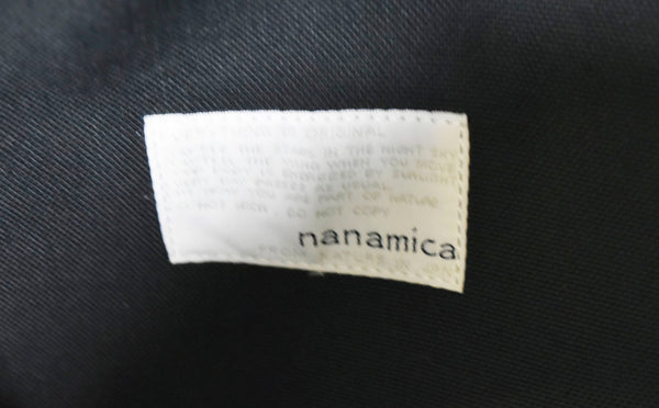 ナナミカ nanamica Day Pack デイパック リュック 黒 バッグ メンズバッグ バックパック・リュック 無地 ブラック 103bag-1