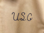 ラディアル RADIALL ジップ ジャケット USC 刺繍 ベージュ系 Made in JAPAN RAD-12SS-JK004 ジャケット 刺繍 ベージュ Lサイズ 101MT-837