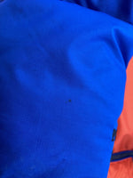 ラルフローレン RalphLauren POLO RALPH LOUREN ポロラルフローレン ワンポイント ポニーロゴ スモールポニー ボア フード ダウン ジップ アウター ブルー 青 オレンジ ジャケット 刺繍 ブルー Sサイズ 101MT-335