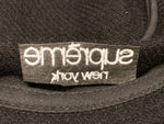 シュプリーム SUPREME Harris Tweed Classic Logo Crusher 21AW ハリスツイード クラシックロゴ クラッシャー バケハ バケットハット ブラック系 黒 刺繍ロゴ   帽子 メンズ帽子 ハット ロゴ ブラック 101hat-55