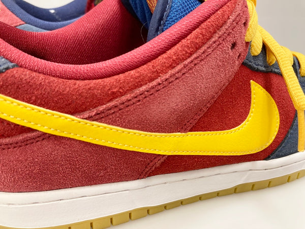 ナイキ NIKE SB DUNK LOW PRO PRM BARCELONA スケートボーディング ダンク ロー プロ プレミアム バルセロナ ネイビー系 レッド系 紺 赤 シューズ DJ0606-400 メンズ靴 スニーカー ネイビー 28cm 101-shoes961