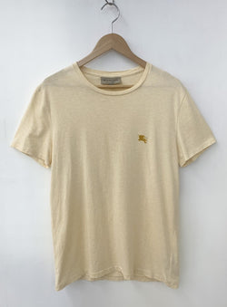 バーバリー Burberry Tシャツ ワンポイント イエロー Mサイズ 201MT-248