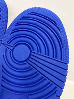 ナイキ NIKE WMNS AIR JORDAN 1 MID WHITE/HYPER ROYAL-WHITE ウィメンズ エア ジョーダン 1 ミッド ホワイト系 白 ブルー系 青 シューズ BQ6472-104 レディース靴 スニーカー ブルー 23.5cm 101-shoes987