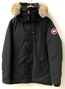 カナダグース CANADAGOOSE CHATEAU PARKA FF ダウンパーカー 9920400025 ジャケット ロゴ ブラック Sサイズ 201MT-1991