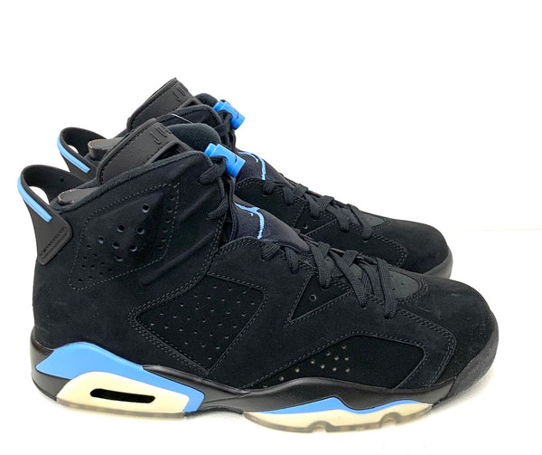 ナイキ NIKE エアジョーダン6 レトロ  AIR JORDAN 6 RETRO UNC 384664-006 メンズ靴 スニーカー ロゴ ブラック 28cm 201-shoes540