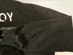 オーワイ OY ハーフジップ スウェット トレーナー プリントロゴ ロゴチャーム 刺繍ロゴ ブラック系 黒 スウェット ロゴ ブラック 101MT-1284