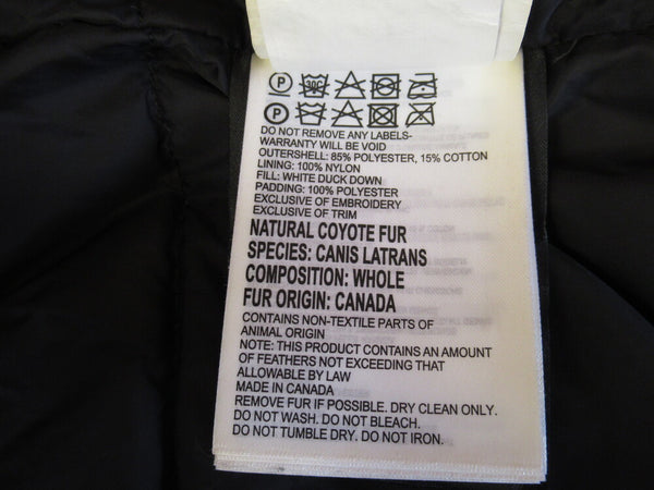 CANADA GOOSE カナダグース ジャスパー ダウンジャケット ブラック レディース アウター XS