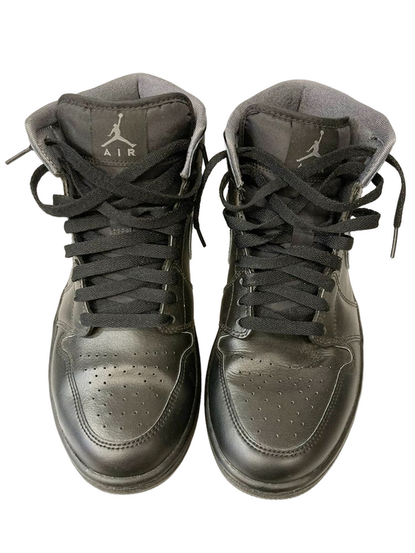 ジョーダン JORDAN NIKE AIR JORDAN 1 MID BLACK/DARK GREY ナイキ エアジョーダン 1 ミッド ブラック/ダークグレー ブラック系 黒 シューズ 554724-021 メンズ靴 スニーカー ブラック 28cm 101-shoes840