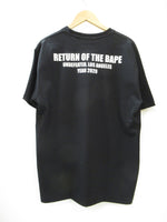 A BATHING APE × UNDEFEATED アベイシングエイプ アンディフィーテッド Tシャツ BAPE プリント ブラック サイズL (TP-704)