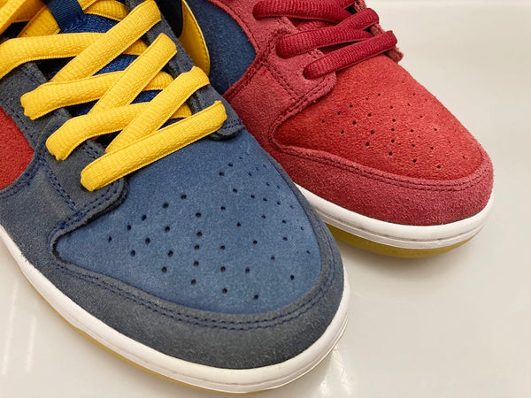 ナイキ NIKE SB DUNK LOW PRO PRM BARCELONA スケートボーディング ダンク ロー プロ プレミアム バルセロナ ネイビー系 レッド系 紺 赤 シューズ DJ0606-400 メンズ靴 スニーカー ネイビー 28cm 101-shoes961