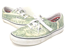 シュプリーム SUPREME ヴァンズ VANS Dollar Era "Green"  27cm 638018-0001 メンズ靴 スニーカー ロゴ カーキ 201-shoes459