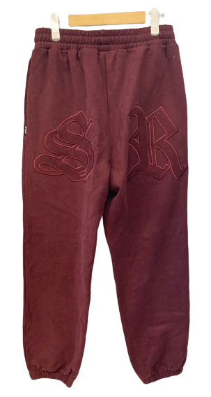 サプライヤー SUPPLIER LAYER LOGO SWEAT PANTS レイヤー 刺繍 ロゴ スウェット パンツ ボトム ロゴ スウェットパンツ ボルドー系 ワインレッド系  ボトムスその他 刺繍 ワインレッド LLサイズ 101MB-235