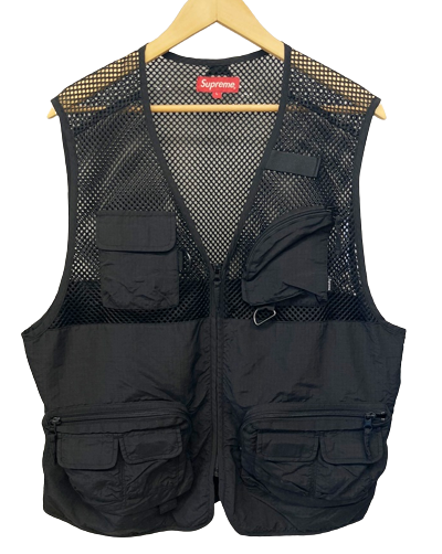 特注製作 supreme mesh cargo vest シュプ メッシュ カーゴ ベスト ...