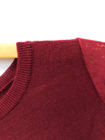 WILLSELECTION　ウィルセレクション　セーター　ニット　プルオーバー　ボルドー　未使用品　Mサイズ