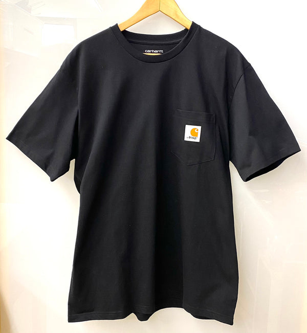 カーハート Carhartt 20ss Carhartt WIP×AWAKE NY Tシャツ ロゴ ブラック XLサイズ 201MT-2090